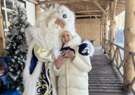 Алтайский Дед Мороз отмечает свой День рождения!